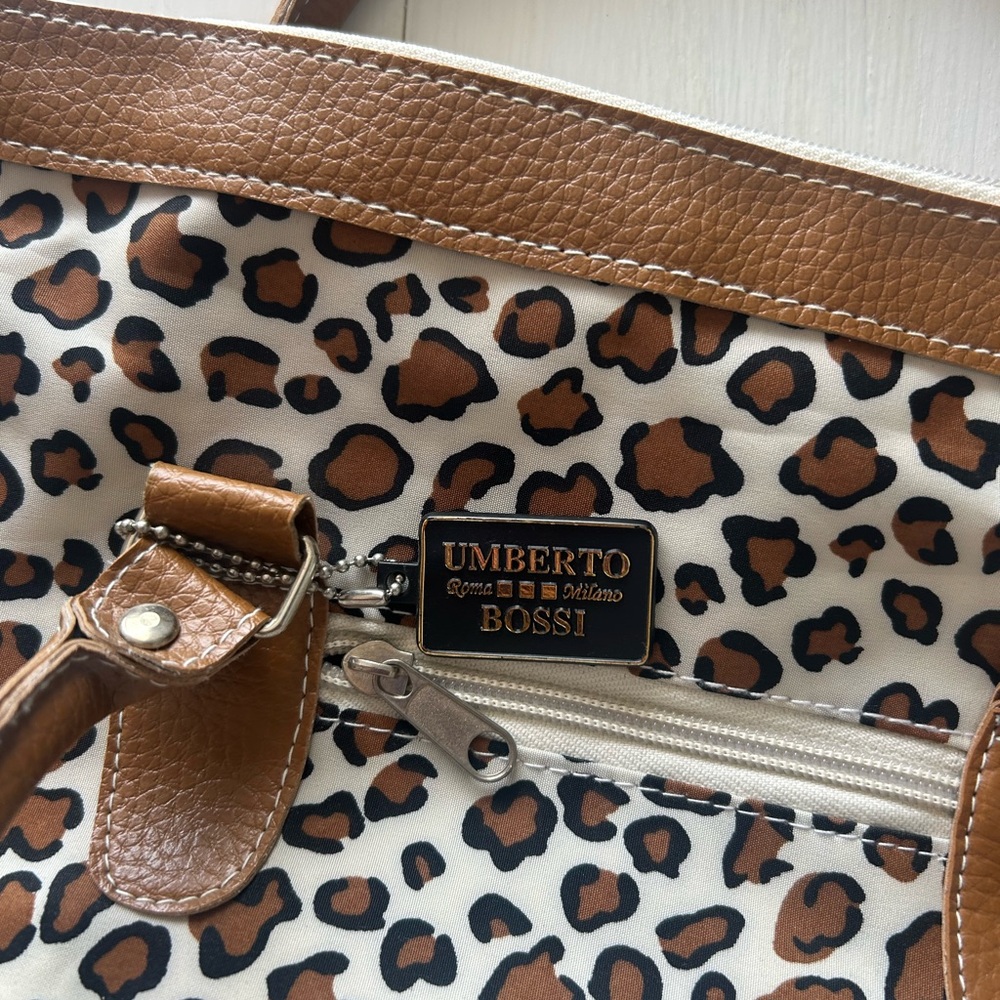 Leopard Print Tote Bag